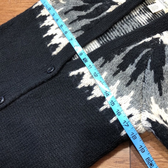 Ralph Lauren Fair Isle Wool Blend Cardigan - Picture 10 of 11